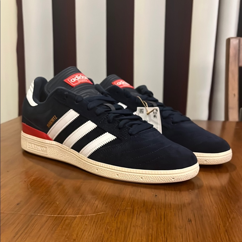 Adidas Busenitz Skateboarding Shoes Sneakers JH8132 Navy Blue new Mens Size 12